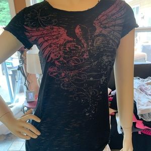 black angel t shirt
